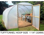 12ft (3.6m) x 55ft (16.7m) - TuffTunnel Polytunnel 12ft (3.6m) x 55ft (16.7m) - TuffTunnel Polytunnel