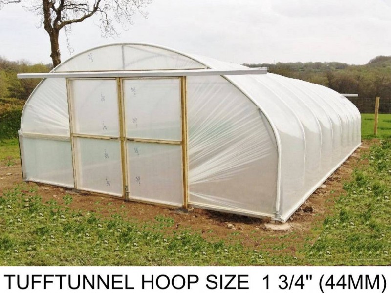18ft (5.5m) x 30ft (9.1m) - TuffTunnel Polytunnel
